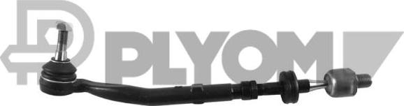 PLYOM P754892 - Аксиален шарнирен накрайник, напречна кормилна щанга vvparts.bg