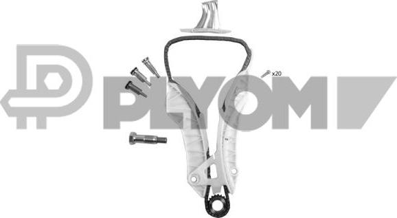 PLYOM P752059 - Комплект ангренажна верига vvparts.bg