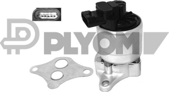 PLYOM P757568 - Клапан, AGR-управление на отработените газове vvparts.bg
