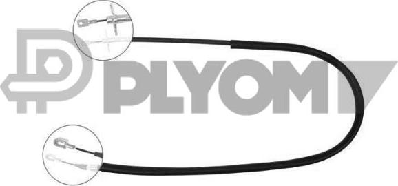 PLYOM P766251 - Жило, ръчна спирачка vvparts.bg