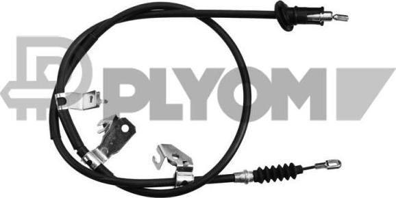 PLYOM P761811 - Жило, ръчна спирачка vvparts.bg