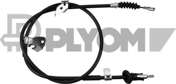 PLYOM P761812 - Жило, ръчна спирачка vvparts.bg