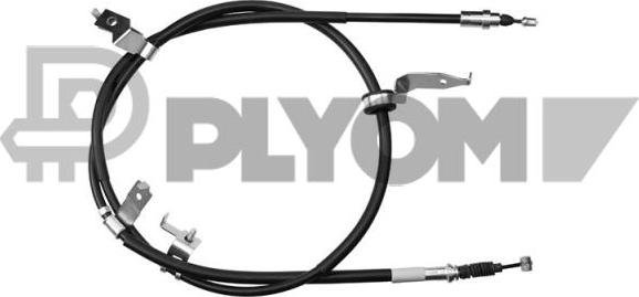 PLYOM P761775 - Жило, ръчна спирачка vvparts.bg