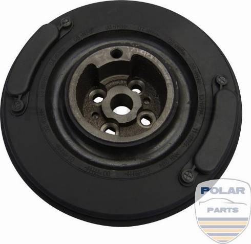 PolarParts 10004460 - Ремъчна шайба, колянов вал vvparts.bg