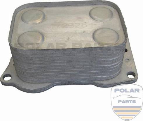 PolarParts 10004597 - Маслен радиатор, двигателно масло vvparts.bg