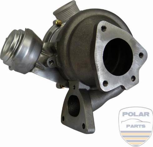 PolarParts 10004853 - Турбина, принудително пълнене с въздух vvparts.bg