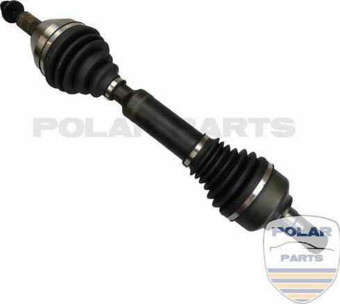 PolarParts 10004370 - Полуоска vvparts.bg