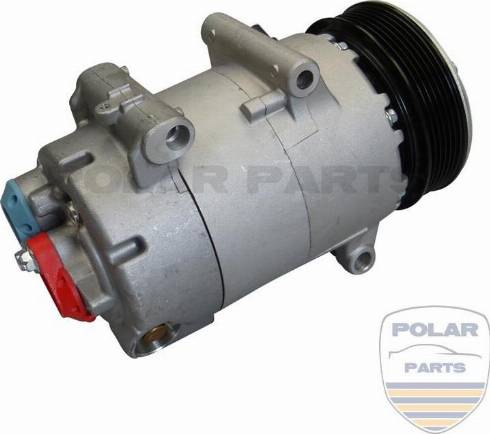 PolarParts 10005023 - Компресор, климатизация vvparts.bg