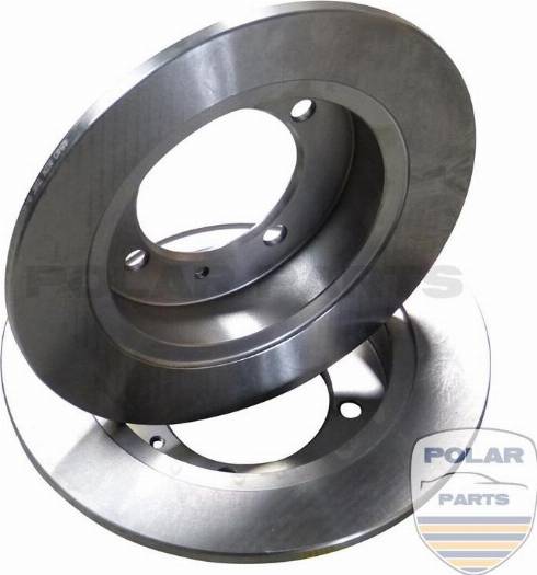 PolarParts 10000641 - Спирачен диск vvparts.bg