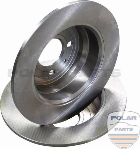 PolarParts 10000623 - Спирачен диск vvparts.bg