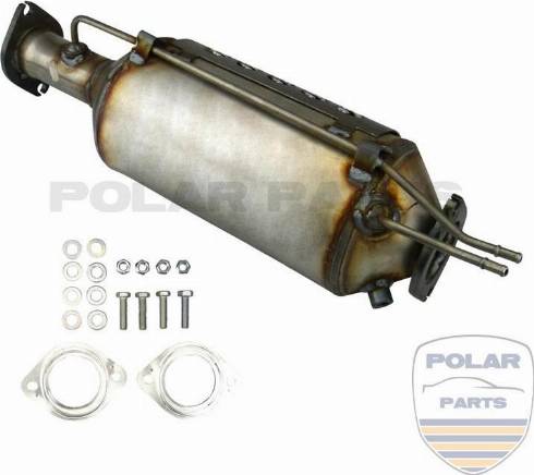 PolarParts 10001462 - Филтър за сажди / твърди частици, изпускателна система vvparts.bg