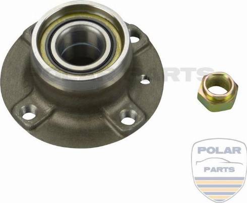 PolarParts 10001790 - Главина на колелото vvparts.bg