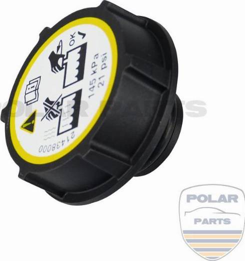 PolarParts 10001765 - Капачка, резервоар за охладителна течност vvparts.bg