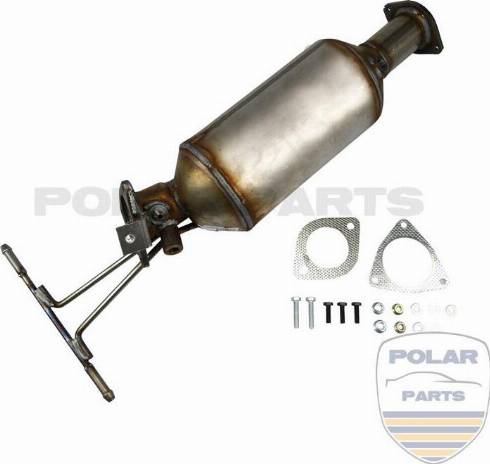 PolarParts 10003625 - Филтър за сажди / твърди частици, изпускателна система vvparts.bg