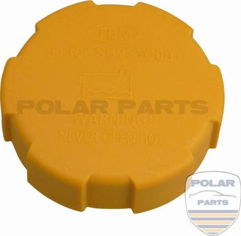 PolarParts 10003100 - Капачка, резервоар за охладителна течност vvparts.bg