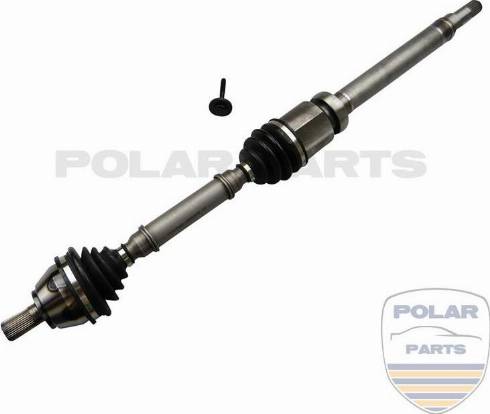 PolarParts 10003846 - Полуоска vvparts.bg