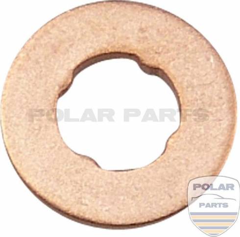 PolarParts 10003884 - Топлинен дфлектор, инжекционна система vvparts.bg