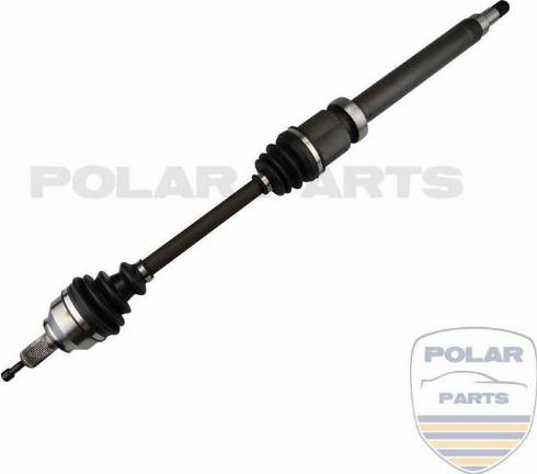 PolarParts 10002696 - Полуоска vvparts.bg