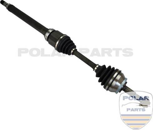 PolarParts 10002314 - Полуоска vvparts.bg