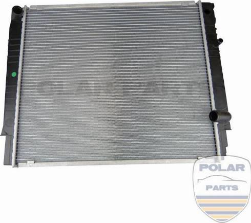 PolarParts 10002201 - Радиатор, охлаждане на двигателя vvparts.bg
