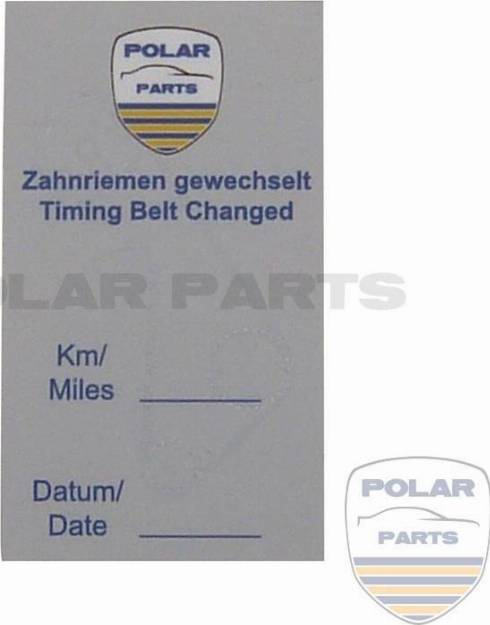 PolarParts 20000377 - Комплект ангренажен ремък vvparts.bg