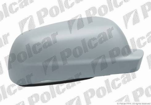 Polcar 9541551PE - Стъкло на огледало, външно огледало vvparts.bg