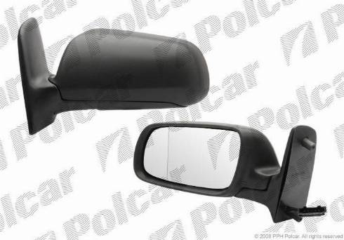 Polcar 9550524M - Външно огледало vvparts.bg