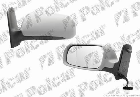 Polcar 9550525M - Външно огледало vvparts.bg