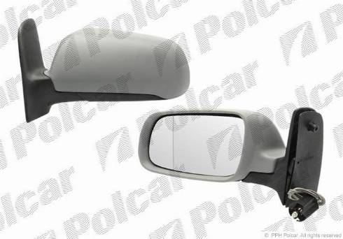 Polcar 9550511M - Външно огледало vvparts.bg