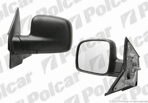Polcar 956851-M - Външно огледало vvparts.bg