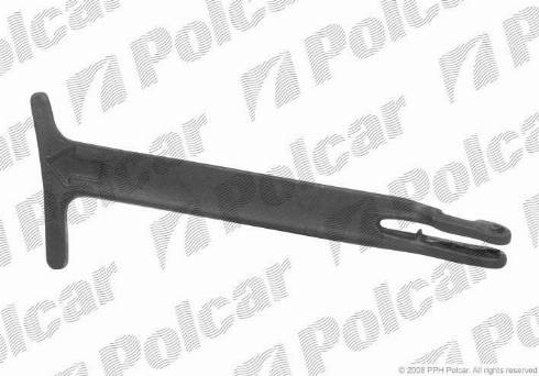 Polcar 951205-8 - Дръжка, освобождаване на капака на двигателя vvparts.bg