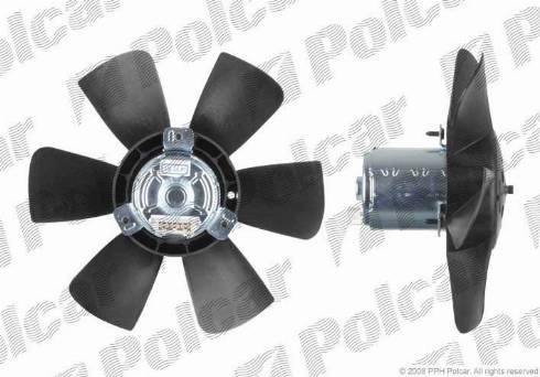 Polcar 953423U1 - Вентилатор, охлаждане на двигателя vvparts.bg