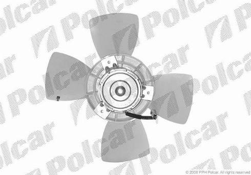 Polcar 953223U1 - Вентилатор, охлаждане на двигателя vvparts.bg