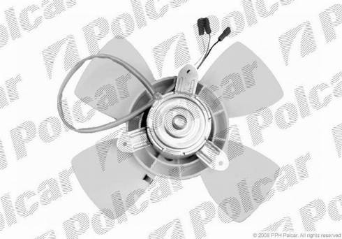 Polcar 953223U2 - Вентилатор, охлаждане на двигателя vvparts.bg