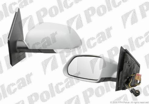 Polcar 9527512M - Външно огледало vvparts.bg