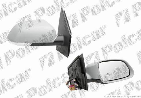 Polcar 9527525M - Външно огледало vvparts.bg