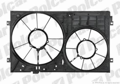 Polcar 957823-1Q - Вентилатор, охлаждане на двигателя vvparts.bg