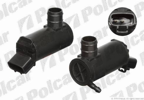 Polcar 9080PS-1 - Водна помпа за миещо устр., почистване на стъклата vvparts.bg