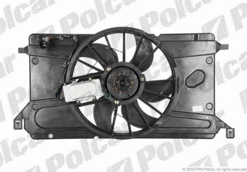 Polcar 454123W1 - Вентилатор, охлаждане на двигателя vvparts.bg