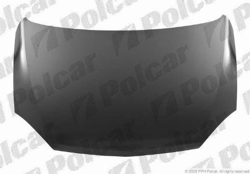 Polcar 555603 - Капак на двигателя vvparts.bg