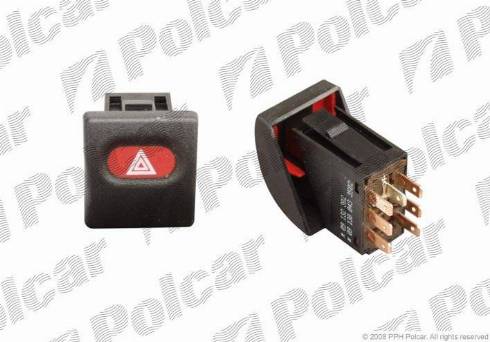 Polcar 5507P-30 - Ключ за аварийни мигачи vvparts.bg