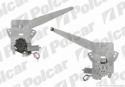 Polcar 5062PSE1 - Стъклоподемник vvparts.bg