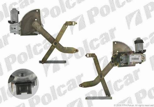 Polcar 5002PSE1 - Стъклоподемник vvparts.bg