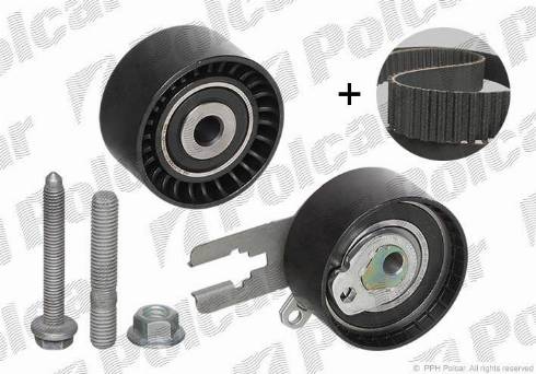 Polcar 530023910 - Водна помпа+ к-кт ангренажен ремък vvparts.bg