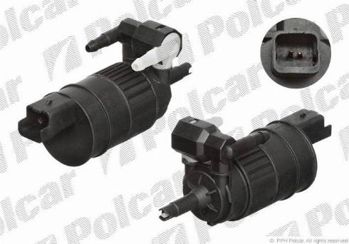 Polcar 6015PS-2 - Водна помпа за миещо устр., почистване на стъклата vvparts.bg