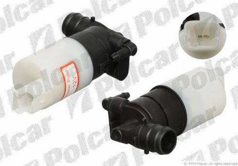 Polcar 6012PS-1 - Водна помпа за миещо устр., почистване на стъклата vvparts.bg