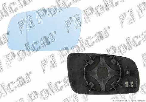 Polcar 1323546E - Стъкло на огледало, външно огледало vvparts.bg