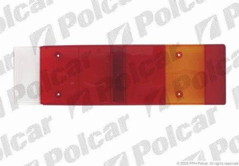 Polcar 3050873E - Стъкло за светлините, задни светлини vvparts.bg