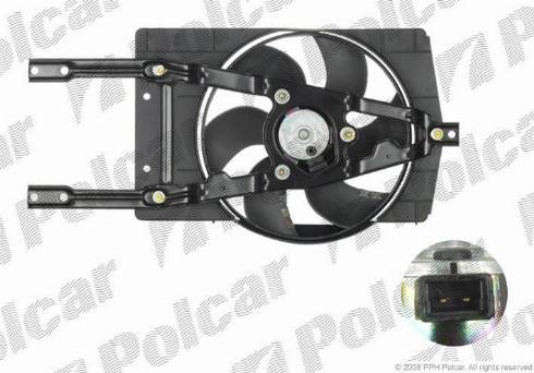 Polcar 300223W2 - Вентилатор, охлаждане на двигателя vvparts.bg