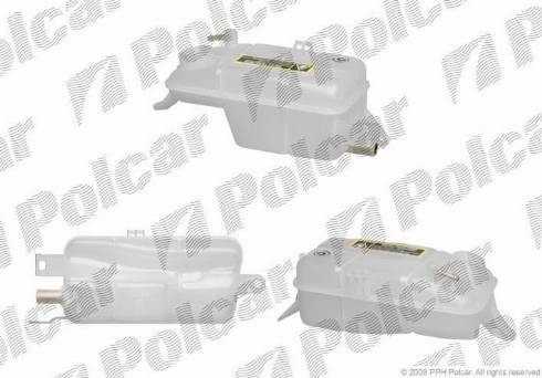 Polcar 3018ZB-1 - Разширителен съд, охладителна течност vvparts.bg